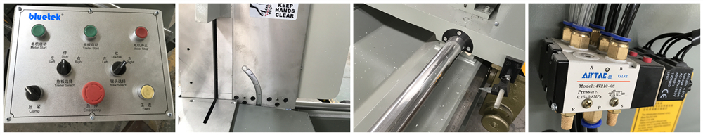 Details of Aluminum profile cutting machine Details of Aluminum profile cutting machine