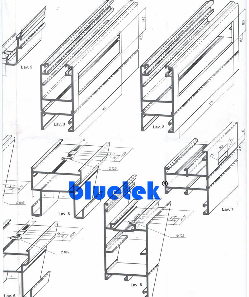 Drawings of Punching Molds Drawings of Punching Molds