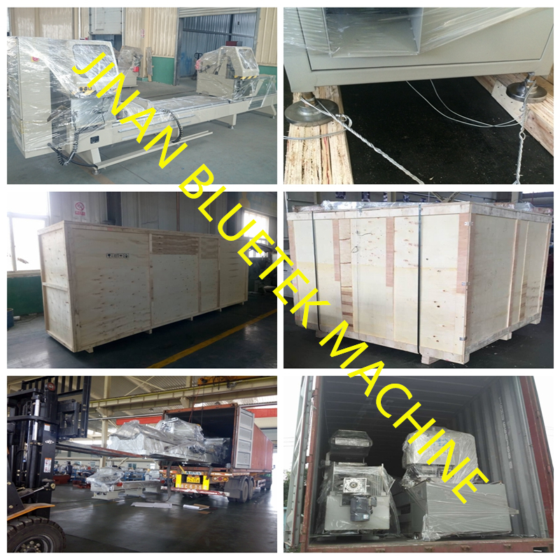 Packing of aluminium machinery for windows and door Packing of aluminium machinery for windows and door