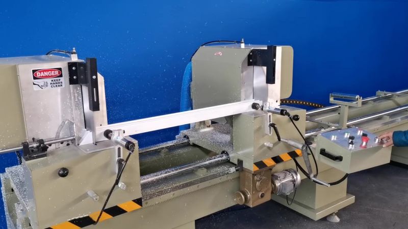 PVC Window Double Mitre Cutting Saw PVC Window Double Mitre Cutting Saw