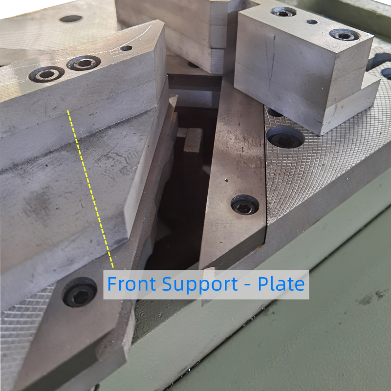 Front Support Plate of PVC Window Making Machine in India Front Support Plate of PVC Window Making Machine in India