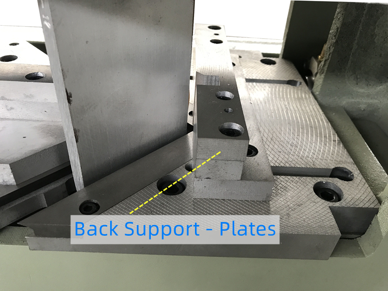 Back Support Plate of PVC Window Making Machine in India Back Support Plate of PVC Window Making Machine in India