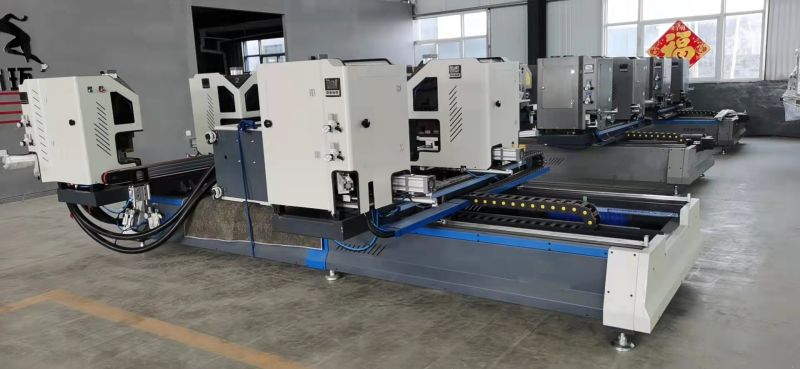 CNC Horizontal PVC Window Four Corner Welding Machine