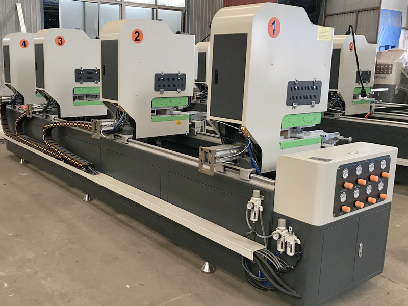 Appearance of PVC window manufacturing machines Appearance of PVC window manufacturing machines