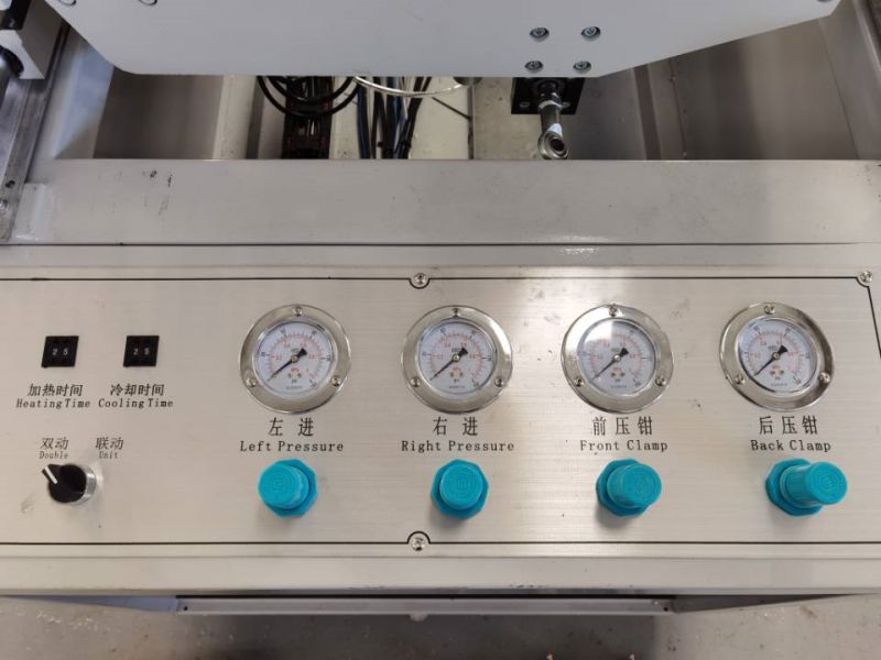 Time Setting and Air Pressure Setting of Round Guide Rail of PVC Window Four Head Welding Machine Time Setting and Air Pressure Setting of Round Guide Rail of PVC Window Four Head Welding Machine