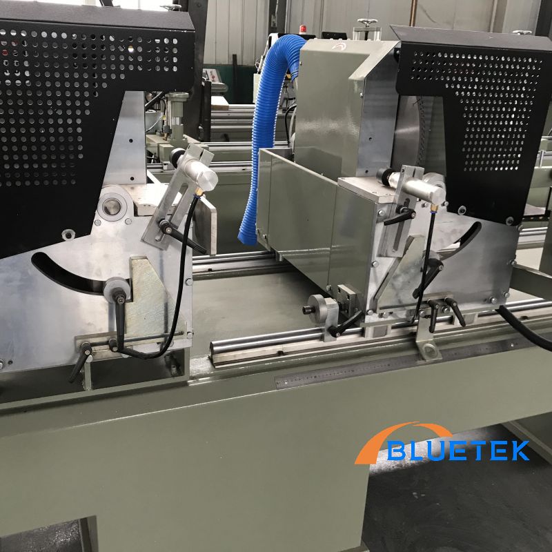 Double Head Cutting Saw for UPVC Door and Window Making Machine Double Head Cutting Saw for UPVC Door and Window Making Machine