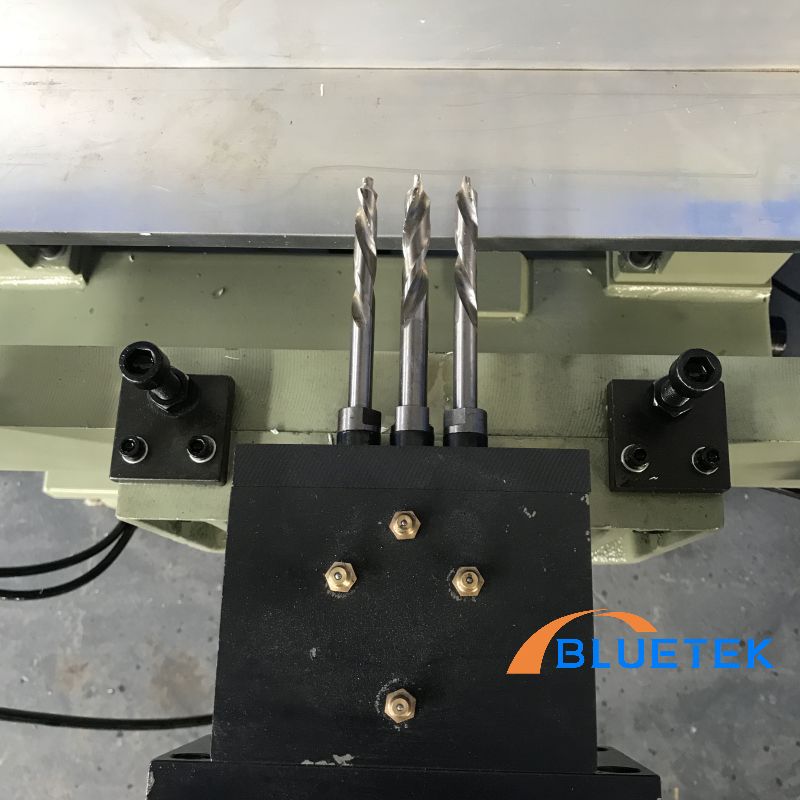 Drilling heads of PVC Window Copy Routing Machine Drilling heads of PVC Window Copy Routing Machine