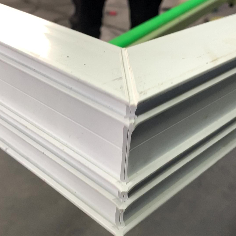 PVC Window Corner After Cleaning PVC Window Corner After Cleaning