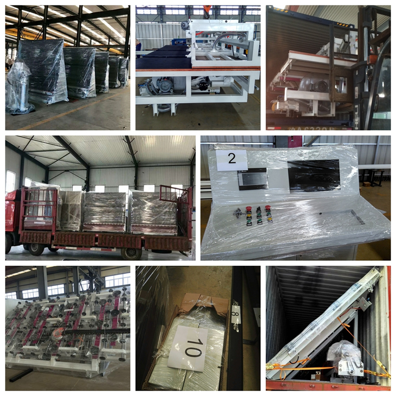 PACKING AND SHIPPING OF CNC AUTOMATIC GLASS CUTTING MACHINE PACKING AND SHIPPING OF CNC AUTOMATIC GLASS CUTTING MACHINE