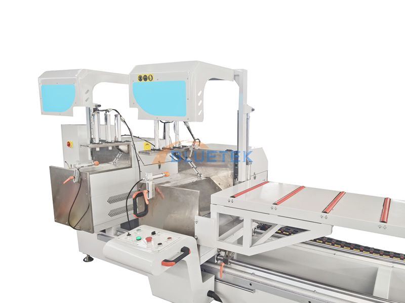 45 Degrees PVC Window Double Head Cutting Saw 45 Degrees PVC Window Double Head Cutting Saw