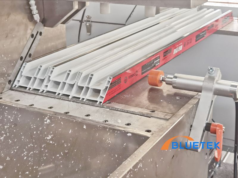 Details of PVC Window Double Head Cutting Saw Details of PVC Window Double Head Cutting Saw