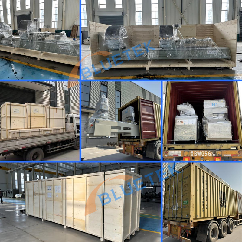 PACKING AND SHIPPING OF ALUMINUM WINDOW MULLION CUTTING MILLING CENTER