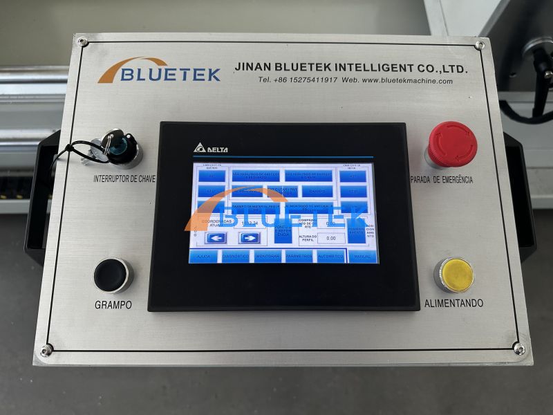 double head cutting machine control panel