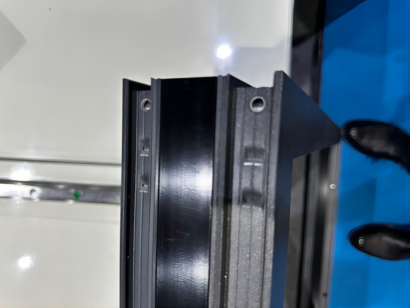 Processed Aluminum Window Corner of CNC Crimping Machine for Aluminium Windows for Sale Processed Aluminum Window Corner of CNC Crimping Machine for Aluminium Windows for Sale