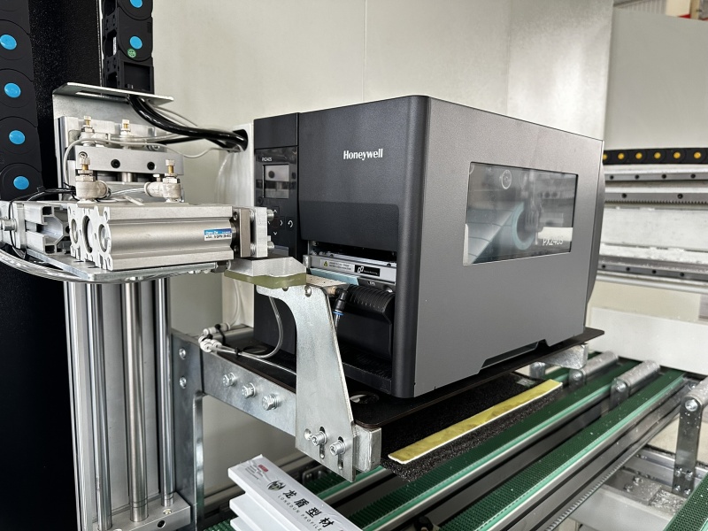 Label printer of upvc window door machining center Label printer of upvc window door machining center