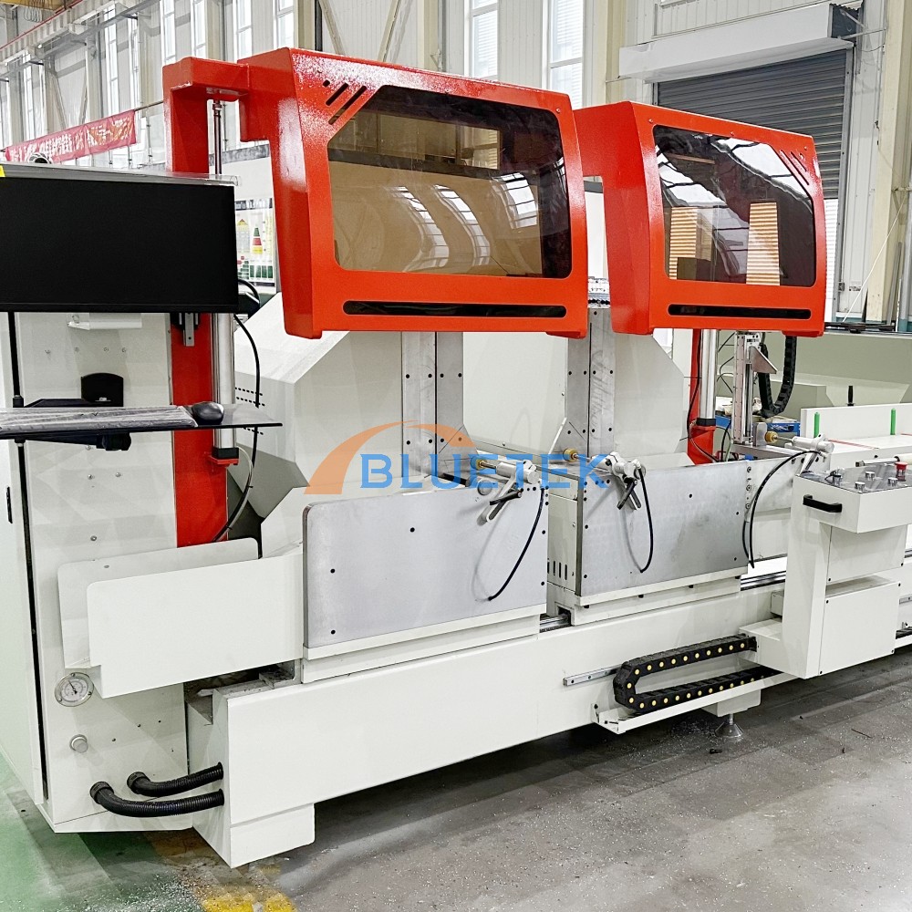 appearance of Aluminum Curtain Wall Cutting Machine appearance of Aluminum Curtain Wall Cutting Machine