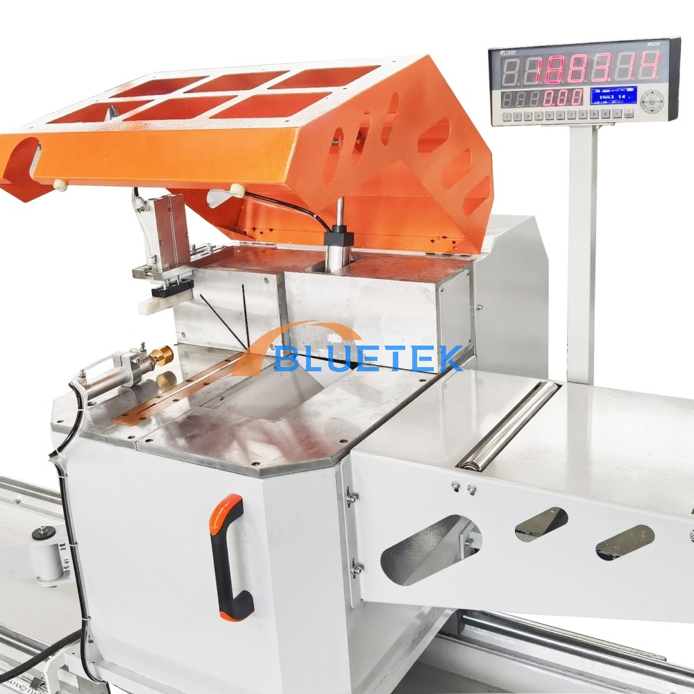 Digital display ruler of PVC Window Double Miter Cutting Saw Digital display ruler of PVC Window Double Miter Cutting Saw