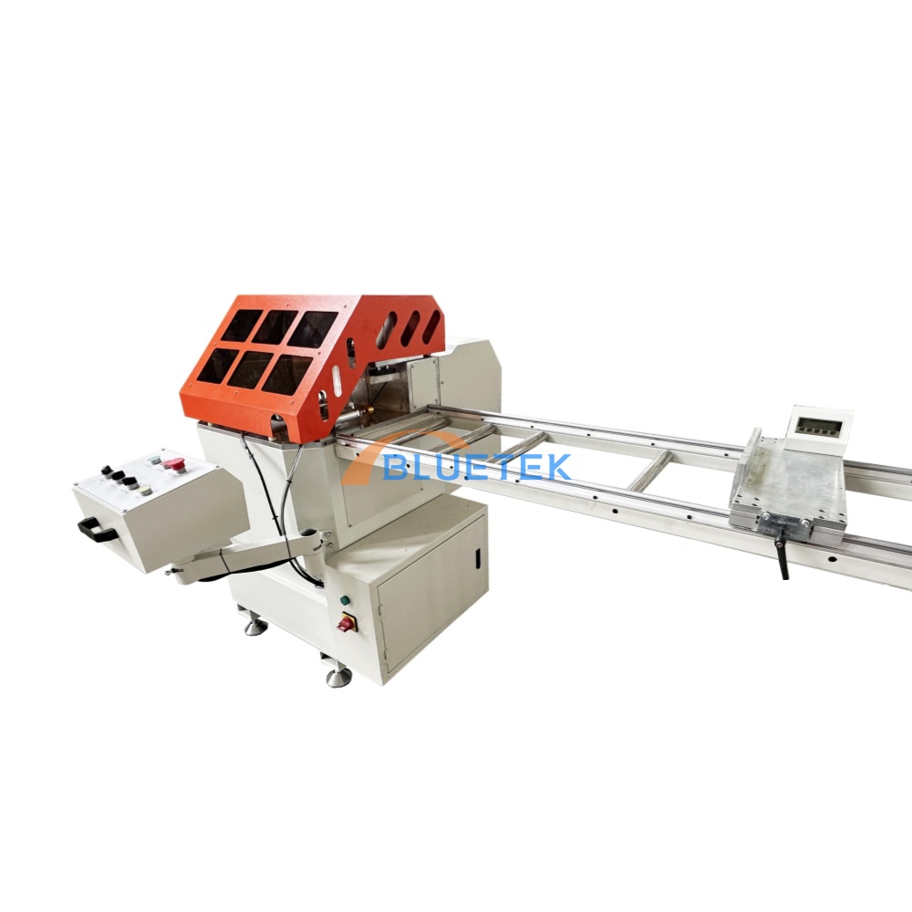 Single Head T Slot Aluminium Cutting Machine from BLUETEK China Single Head T Slot Aluminium Cutting Machine from BLUETEK China