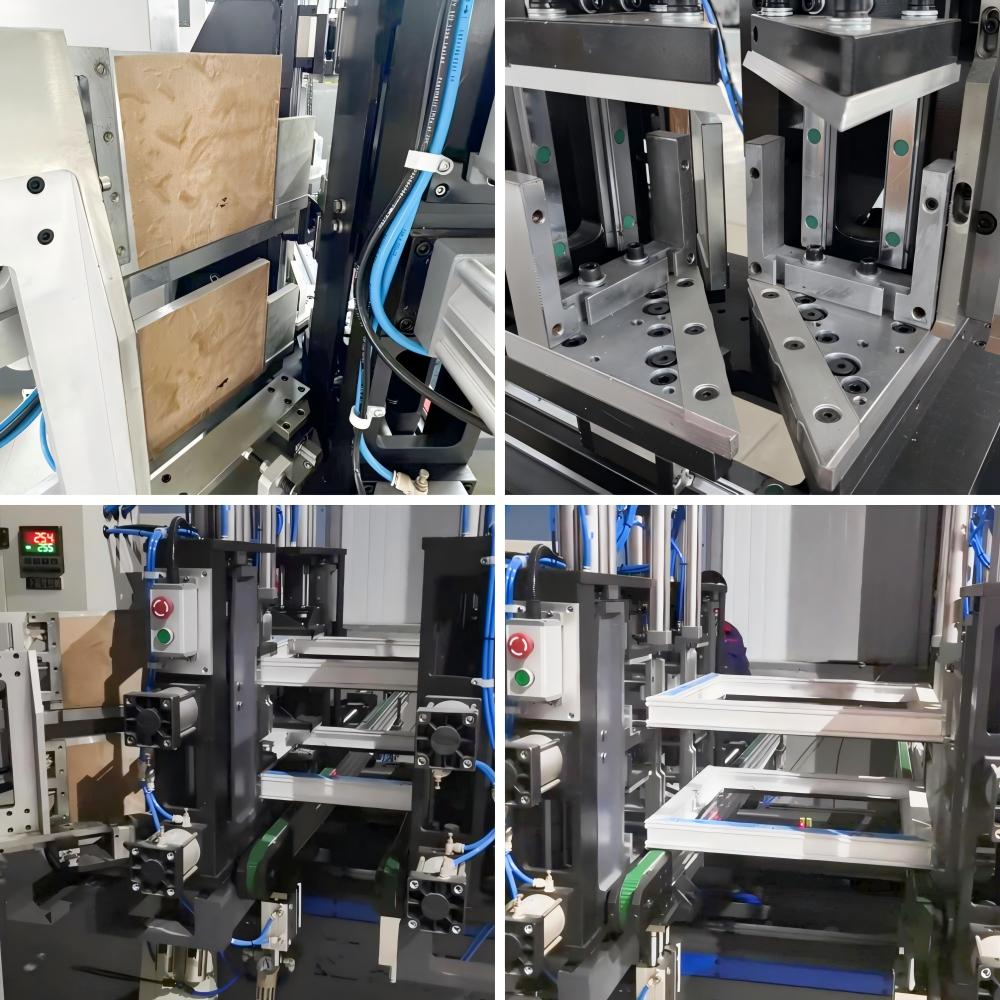 Details photo of upvc window welding machine price