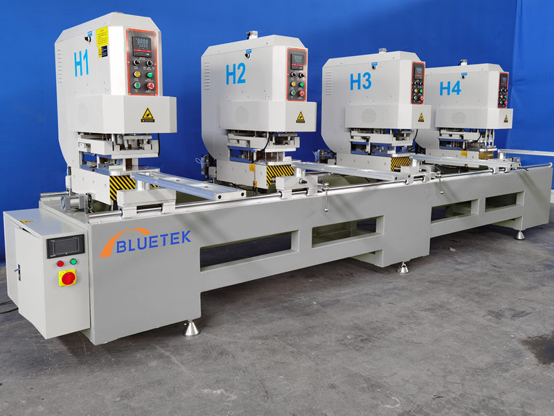 UPVC windows and doors making machine for seamless welding